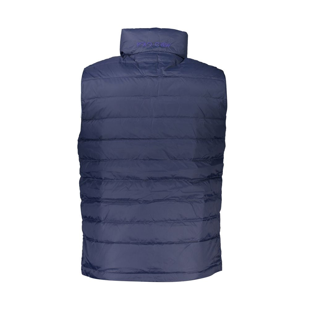 La Martina Blu Poliammide Men Men's Vest