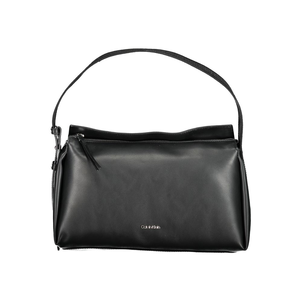 Calvin Klein Black Polyester Women Women's Handbag