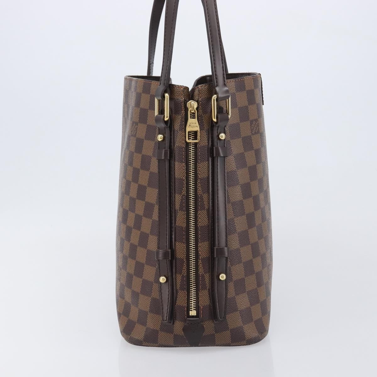 Louis Vuitton Cabas Rivington Damier Brown Canvas Tote Bag Bag (Pre-Owned)