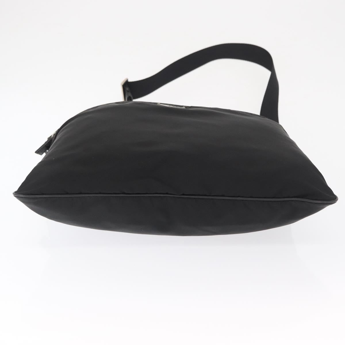 Prada Front Pocket Messenger Tessuto Black Nylon Shoulder Bag Bag (Pre-Owned)