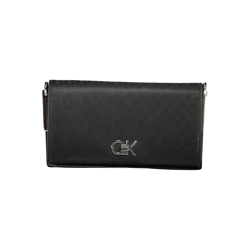Calvin Klein Black Polyester Women Women's Handbag