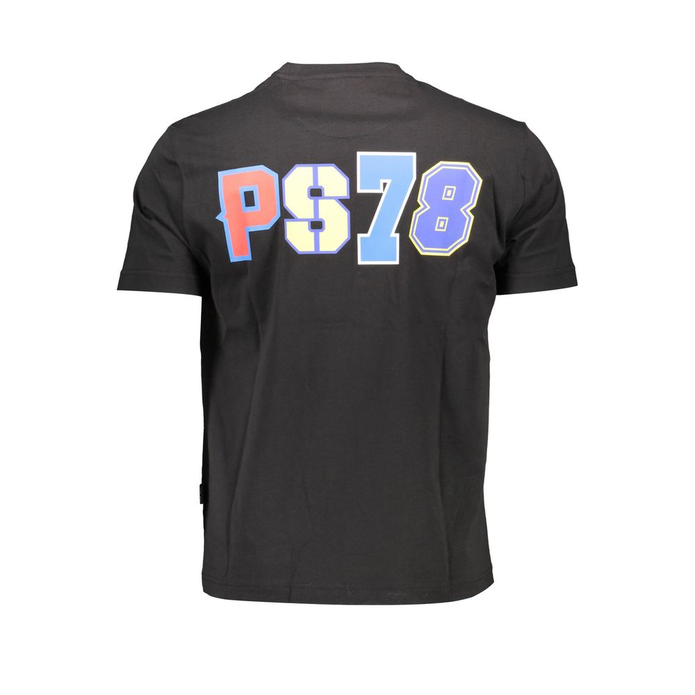 Plein Sport Nero Cotton Men Men's T-Shirt