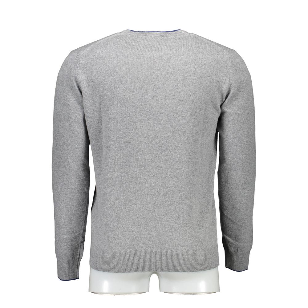 Harmont & Blaine Grigio Wool Men Men's Sweater