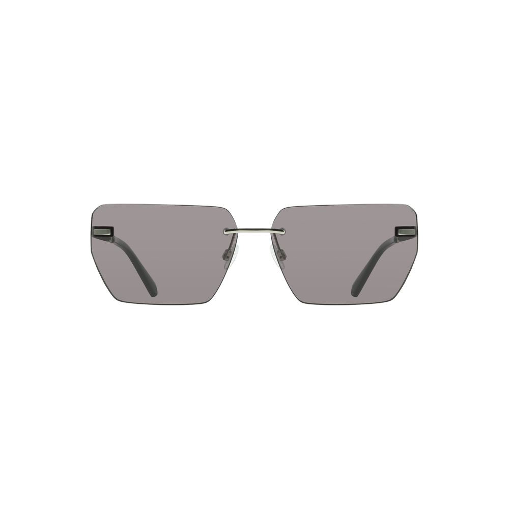 Calvin Klein Argento Metallo Men Men's Sunglass