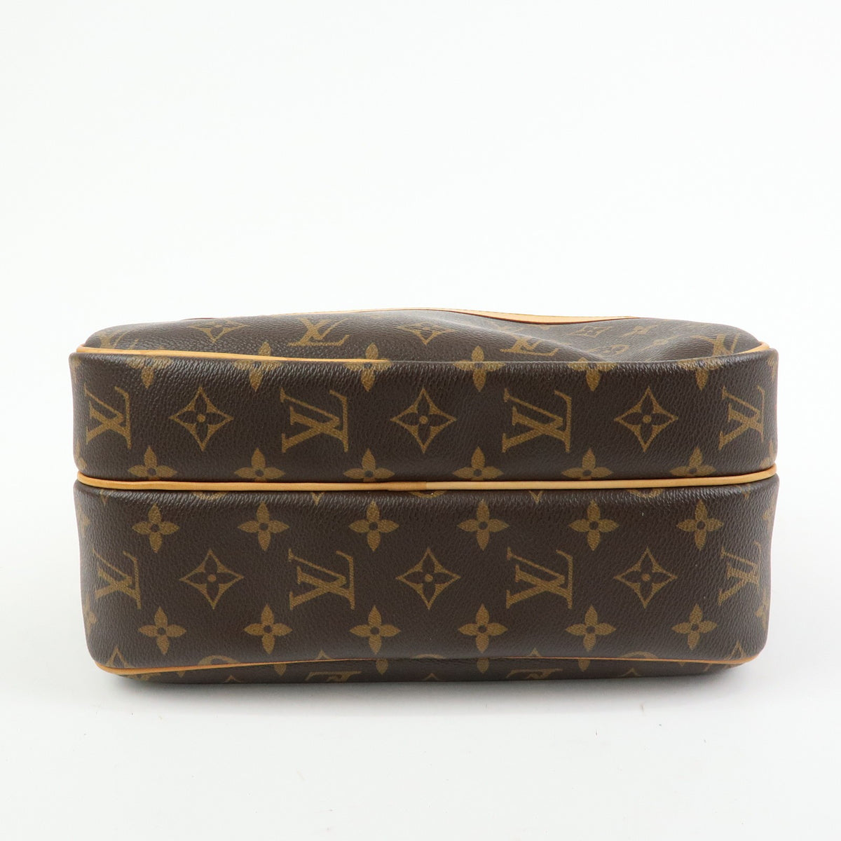 Louis Vuitton Reporter Monogram Canvas Brown Canvas Shoulder Bag Bag (Pre-Owned)