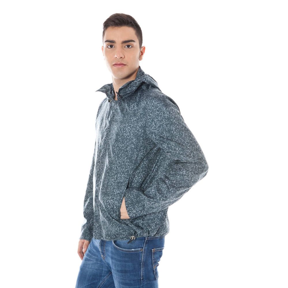 Calvin Klein Grigio Polyamide Men's Men's Jacket