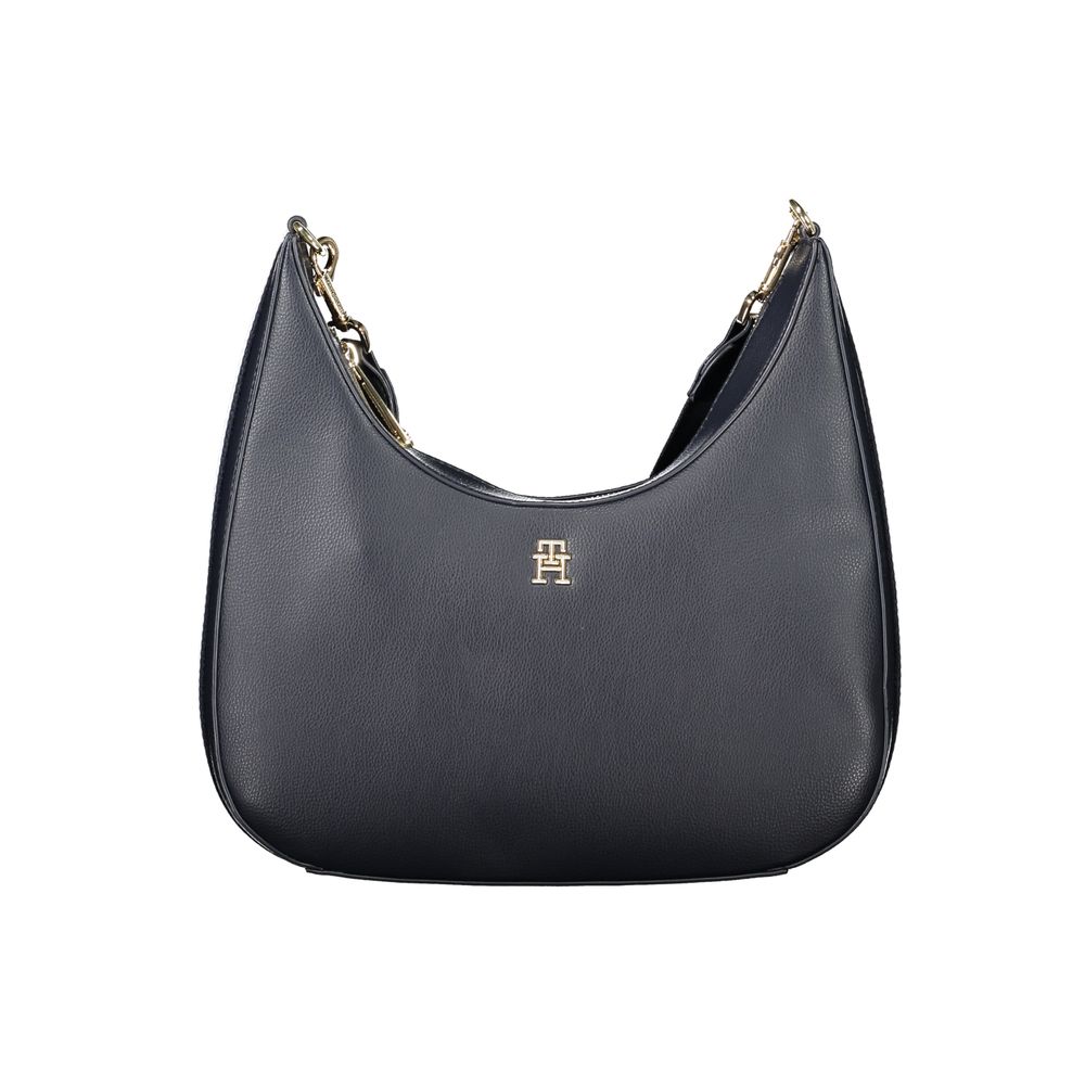 Tommy Hilfiger Blue Polyester Women Shoulder Women's Bag