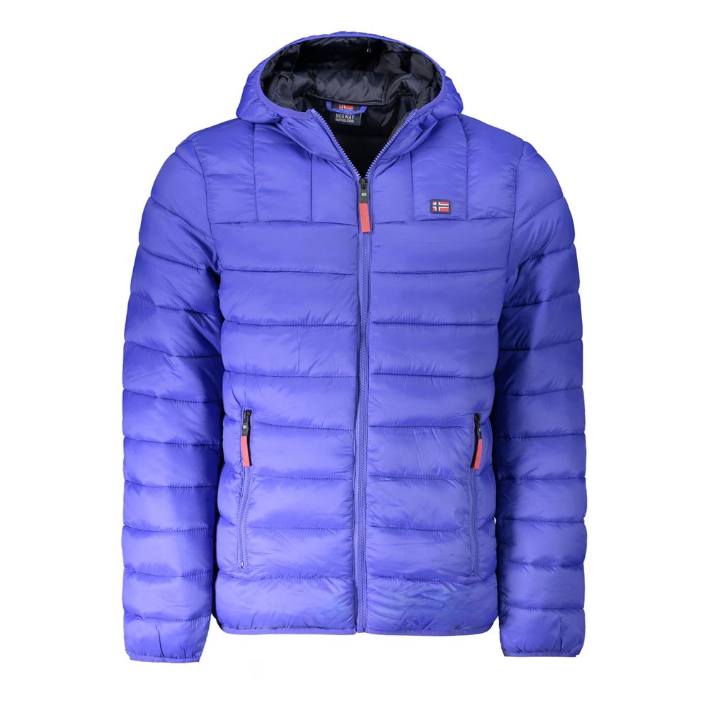 Norway 1963 Blue Polyamide Men Men's Jacket