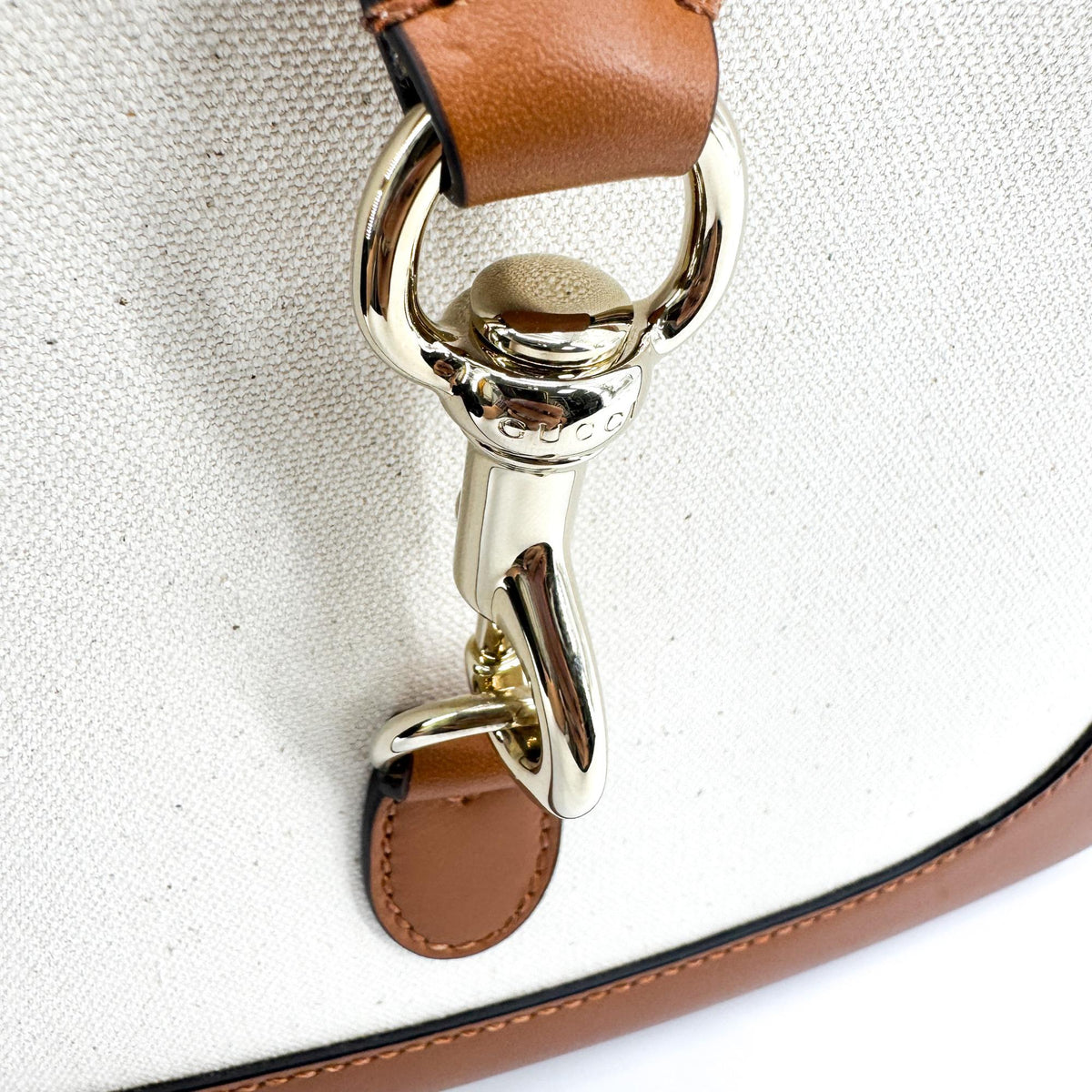 Gucci Jackie 1961 Hobo Leather Brown Leather Shoulder Bag Bag (Pre-Owned)