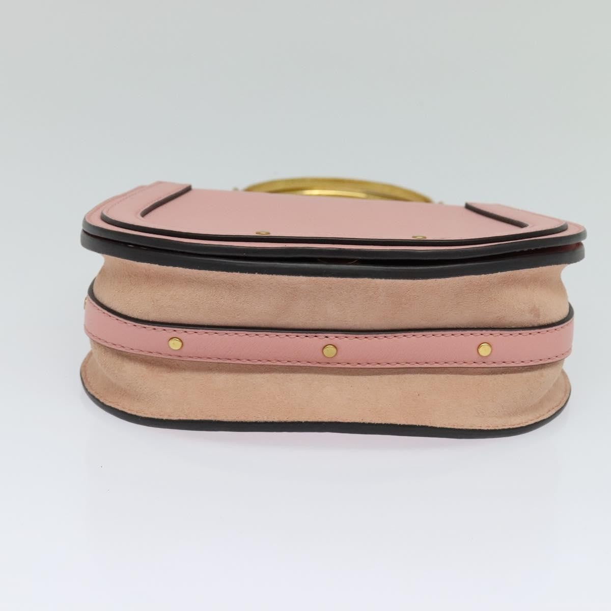 Chloe Nile Leather Pink Leather Handbag (Pre-Owned)