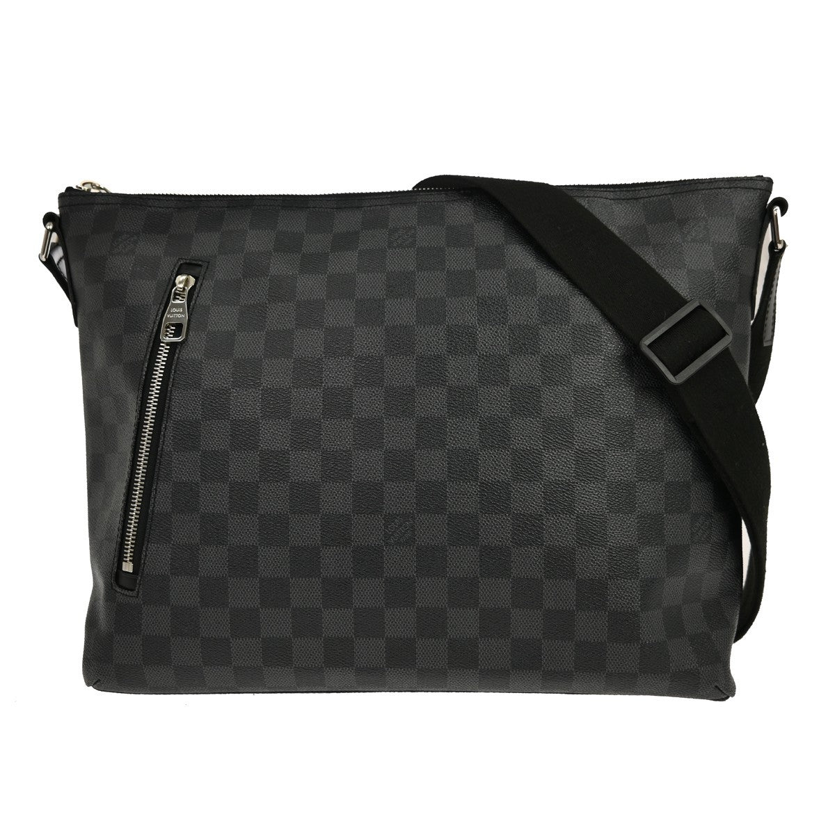 Louis Vuitton Mick Nm Messenger Damier Graphite Black Canvas Shoulder Bag Bag (Pre-Owned)