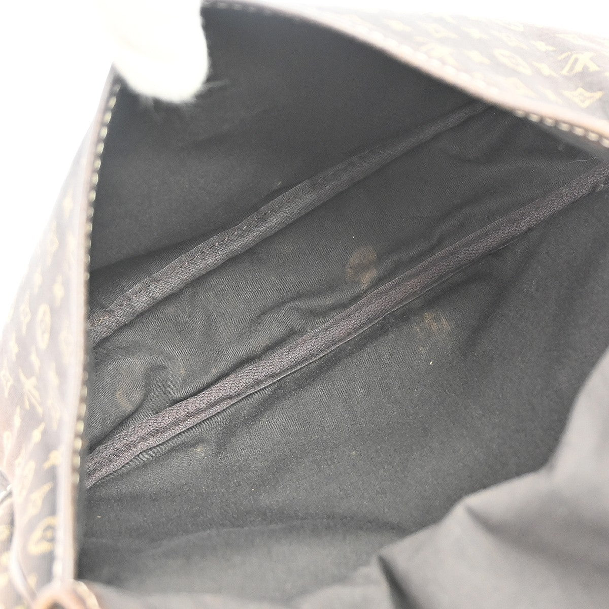 Louis Vuitton Saumur Mini Lin Brown Canvas Shoulder Bag Bag (Pre-Owned)