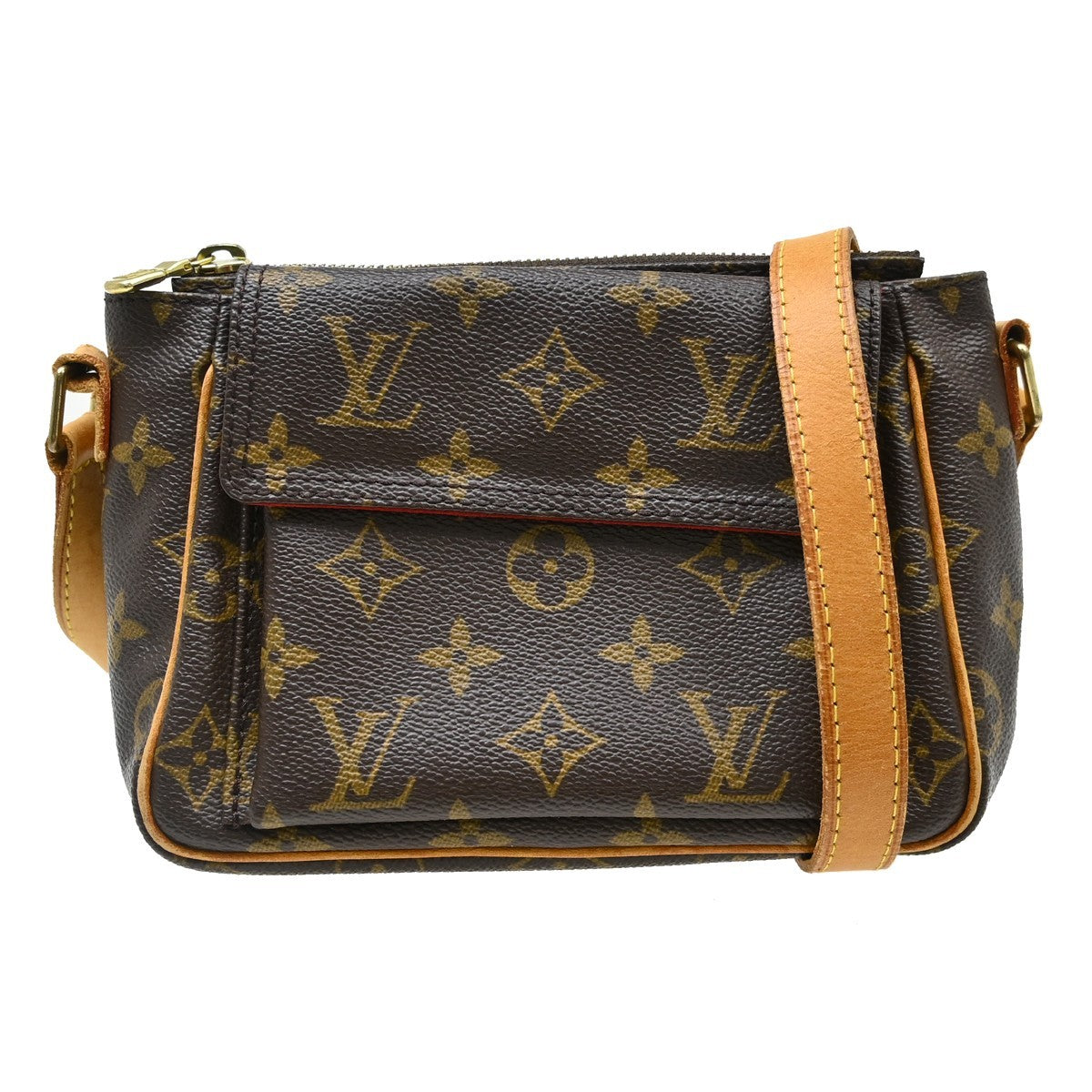 Louis Vuitton Viva Cite Monogram Canvas Brown Canvas Handbag (Pre-Owned)