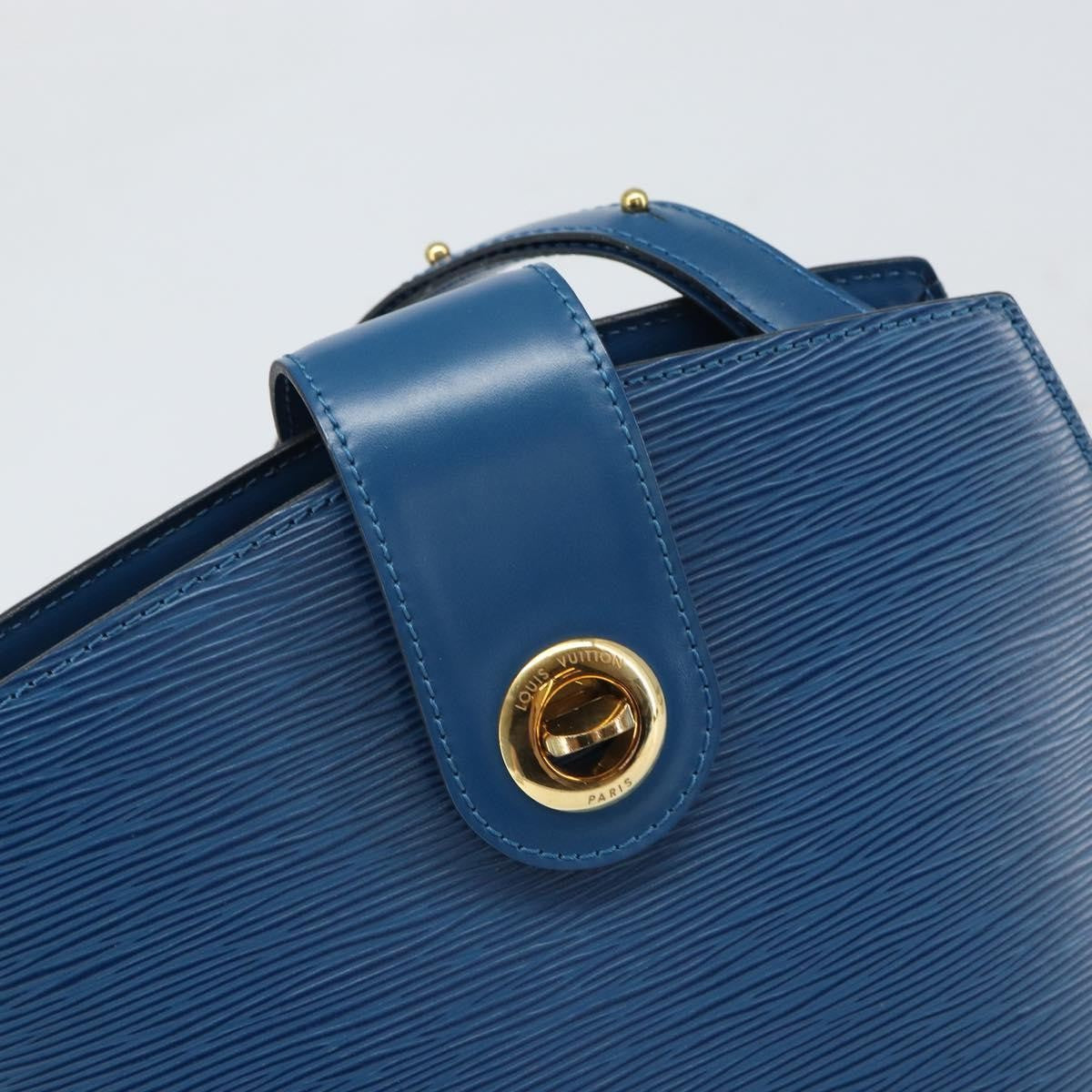Louis Vuitton Cluny Epi Leather Blue Leather Shoulder Bag Bag (Pre-Owned)