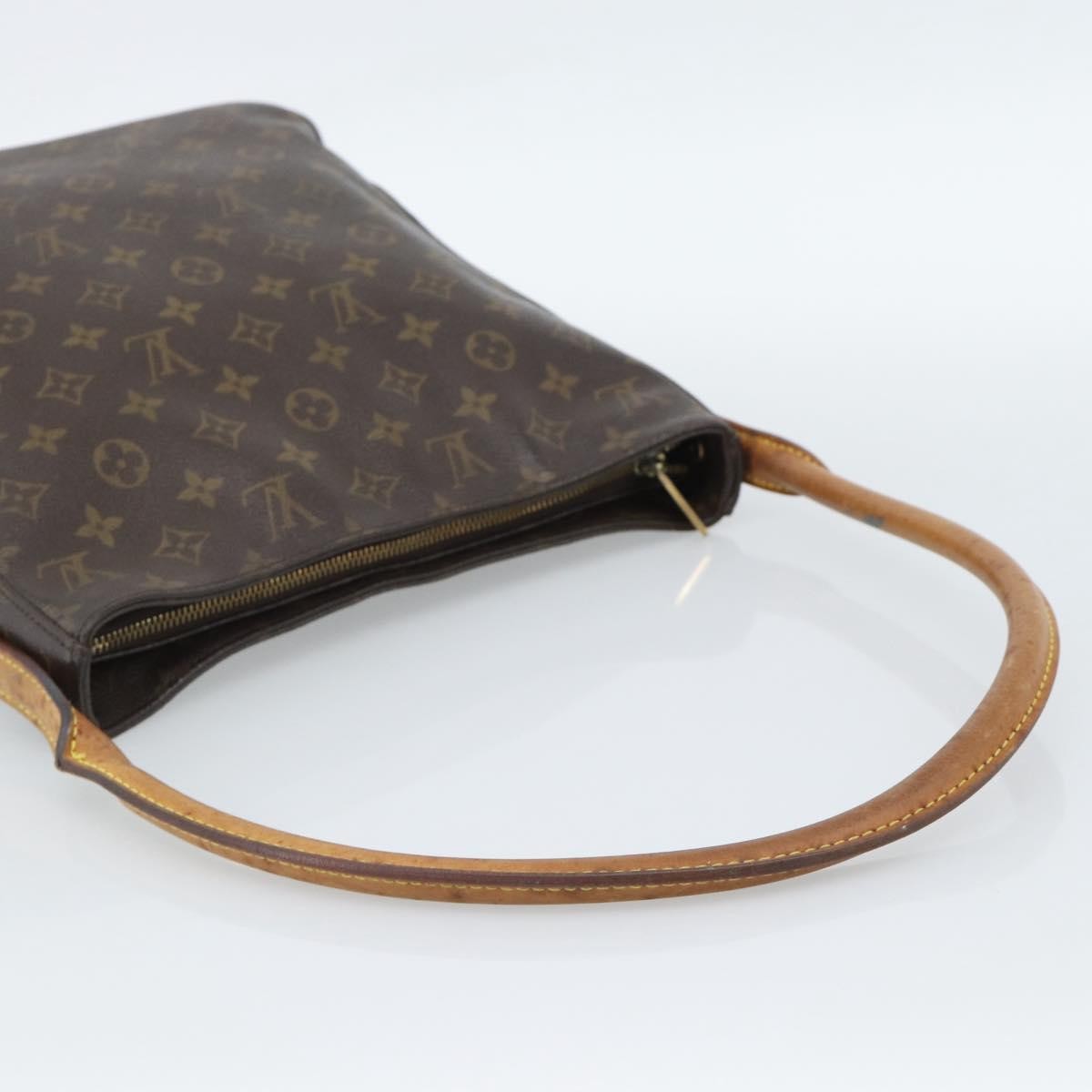 Louis Vuitton Monogram Looping Monogram Canvas Brown Canvas Shoulder Bag Bag (Pre-Owned)