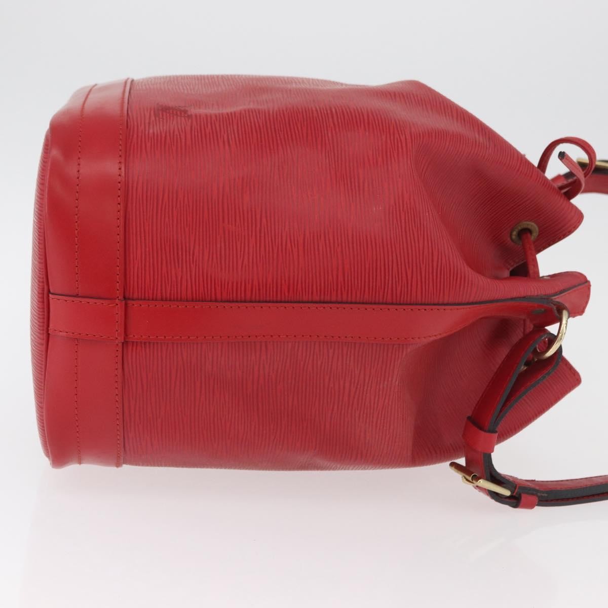 Louis Vuitton Noe Leather Red Leather Shoulder Bag Bag (Pre-Owned)