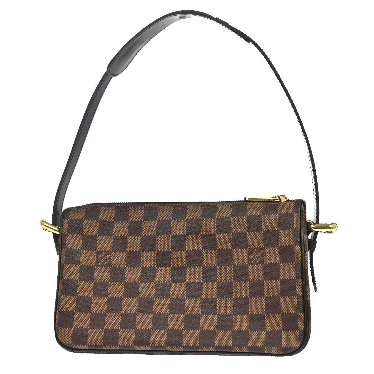 Louis Vuitton Ravello Damier Ebene Brown Canvas Shoulder Bag Bag (Pre-Owned)