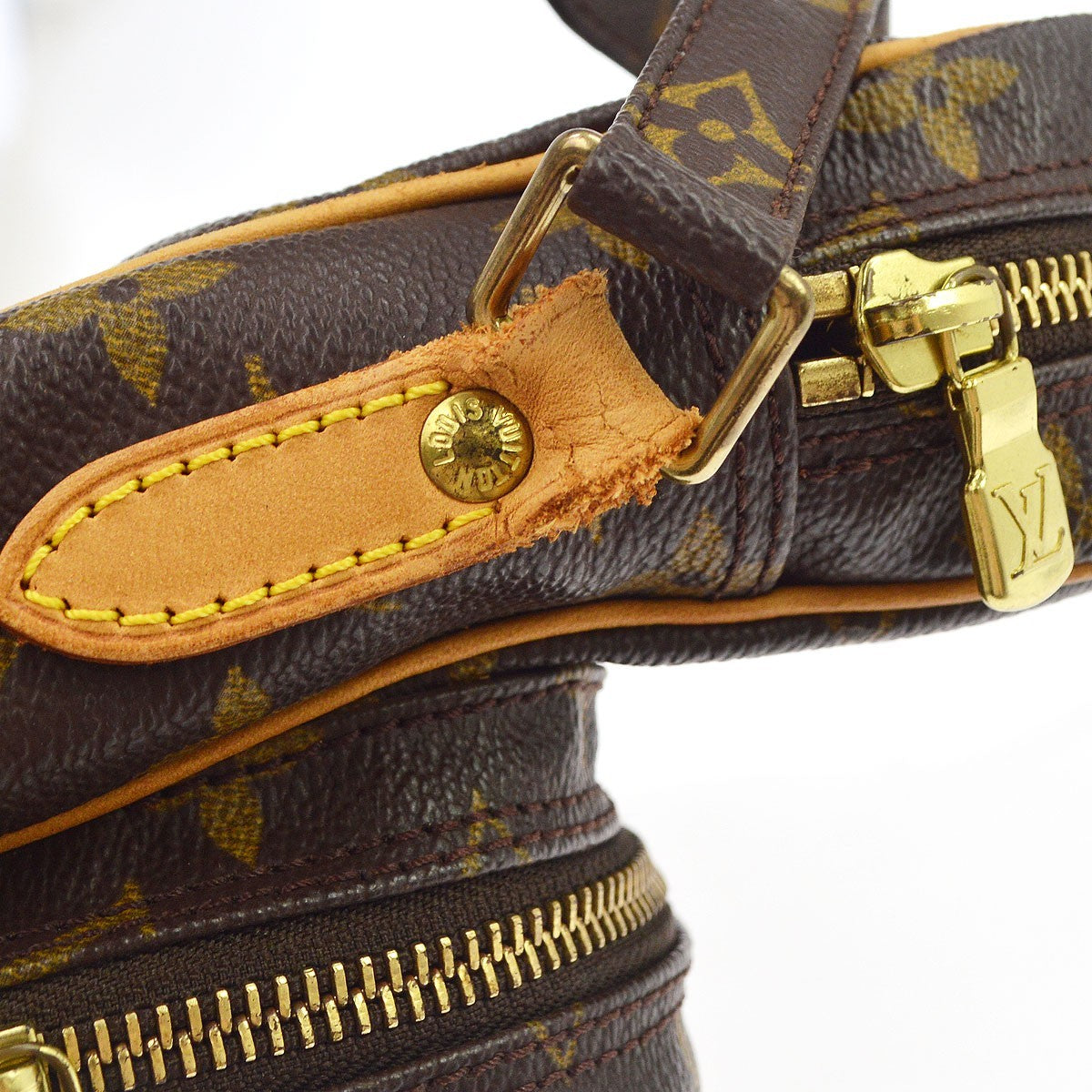 Louis Vuitton Amazone Monogram Canvas Brown Canvas Shoulder Bag Bag (Pre-Owned)