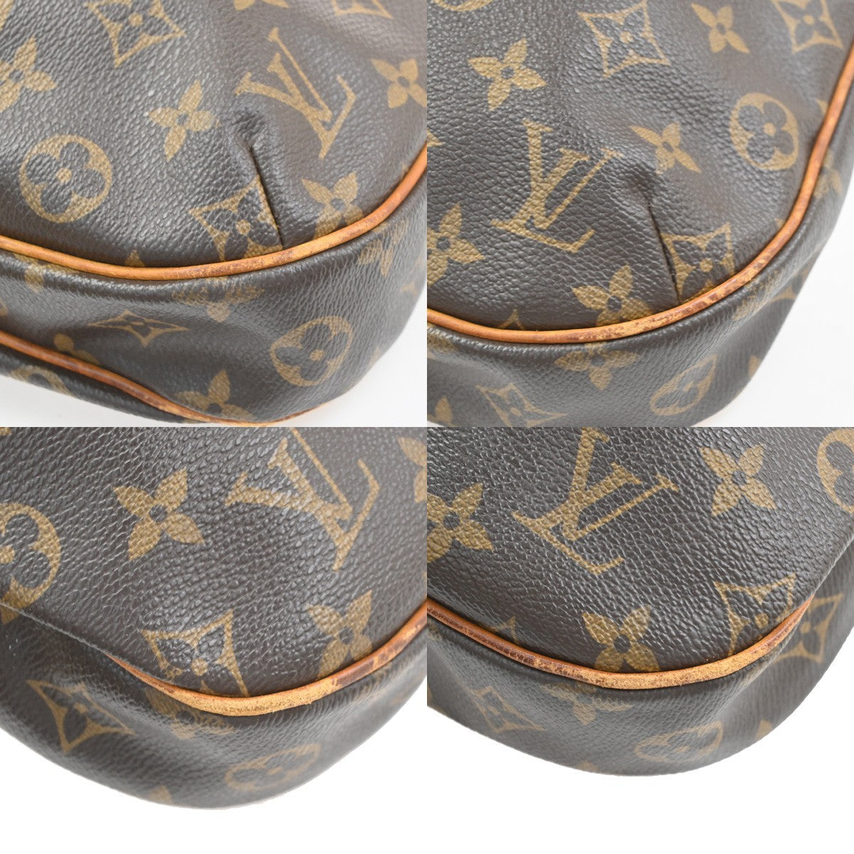 Louis Vuitton Odeon Monogram Canvas Brown Canvas Shoulder Bag Bag (Pre-Owned)