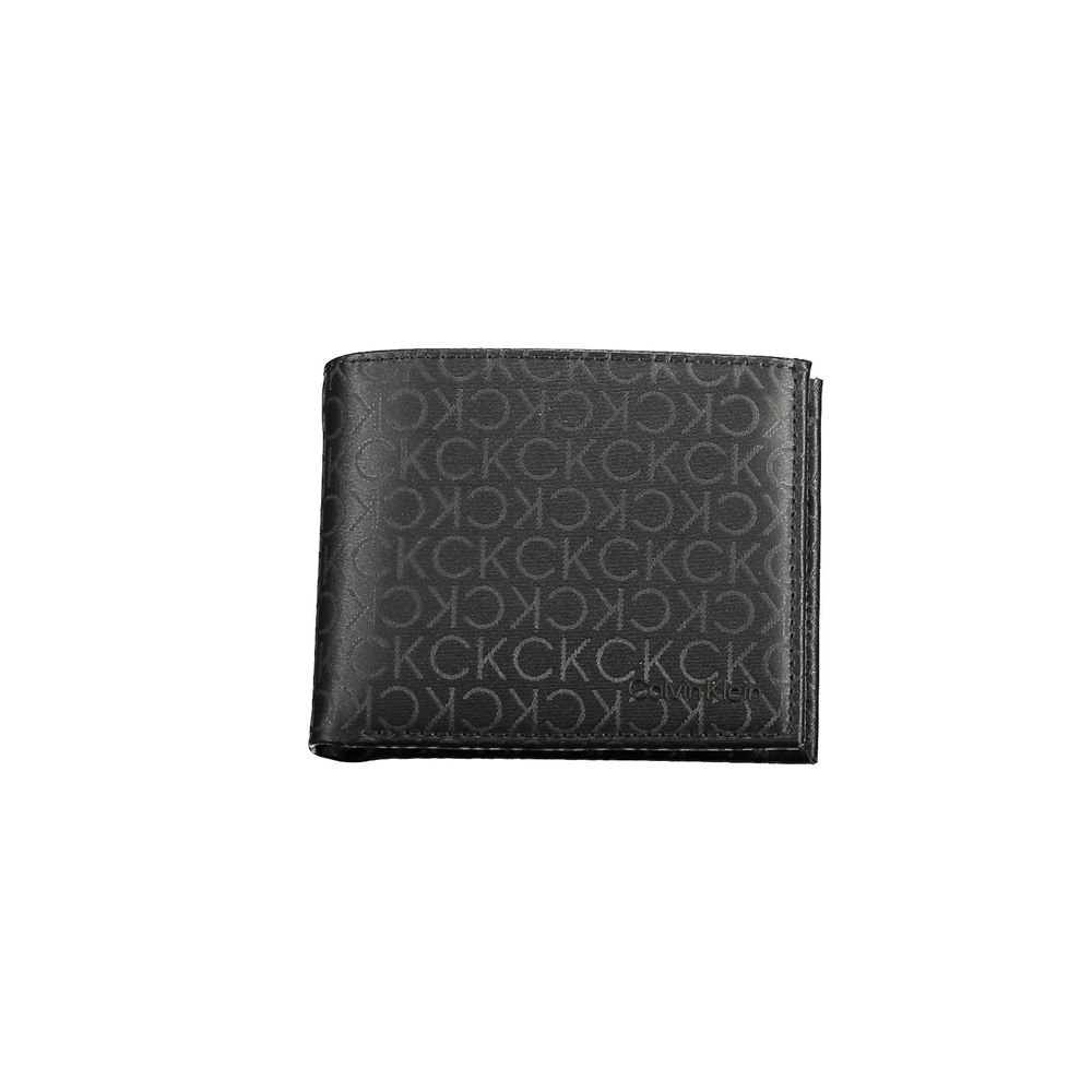 Calvin Klein Nero Polyurethane Men Men's Wallet