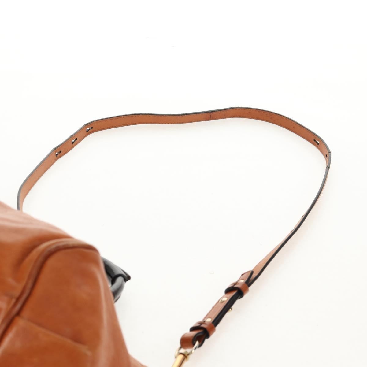 Chloe Ethel Top Handle Leather Brown Leather Handbag (Pre-Owned)