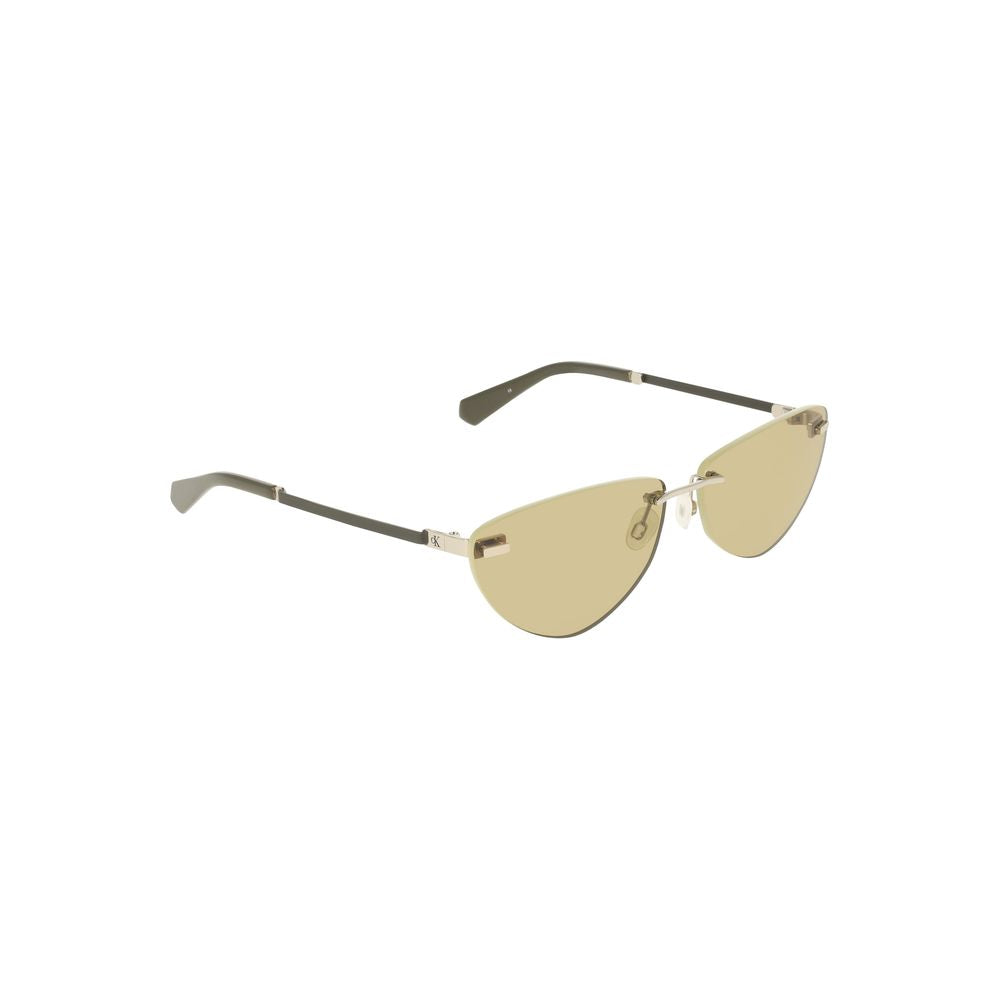 Calvin Klein Verde Metallo Woman Women's Sunglass