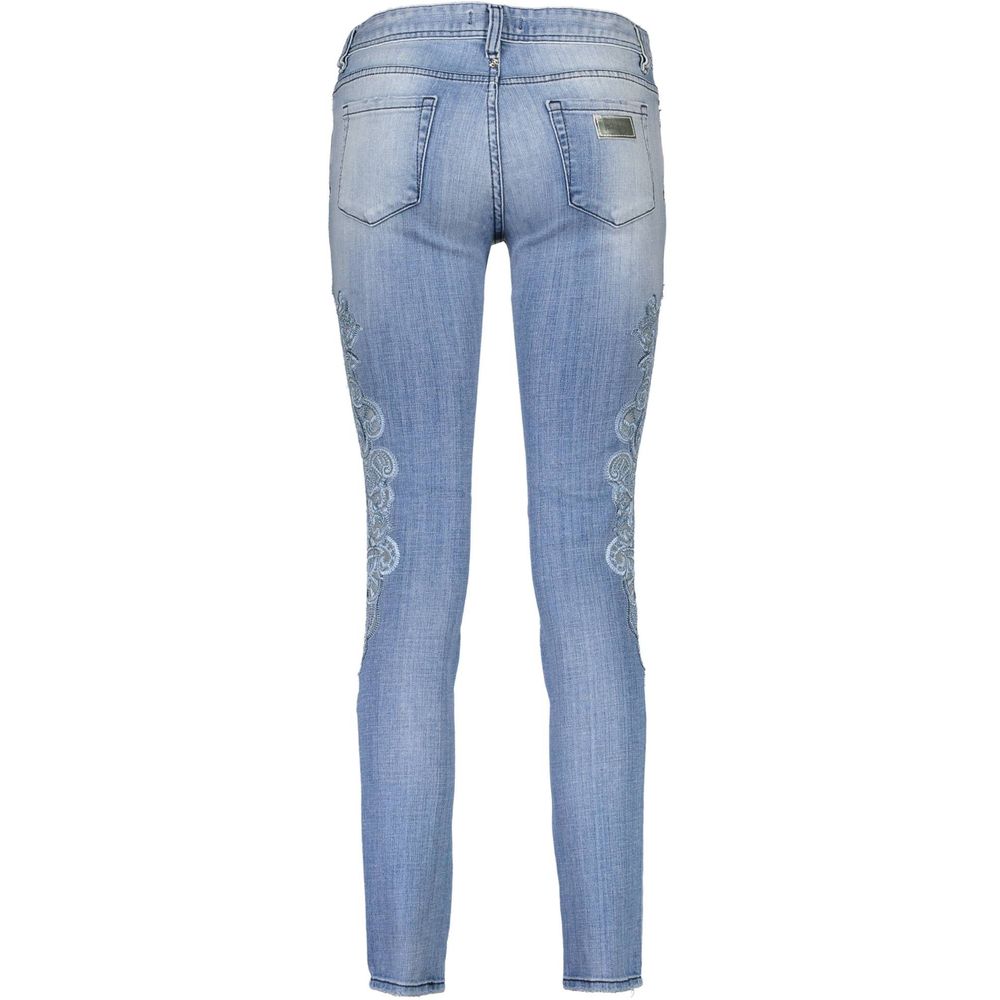Just Cavalli Azzurro Cotton Women Women's Jeans