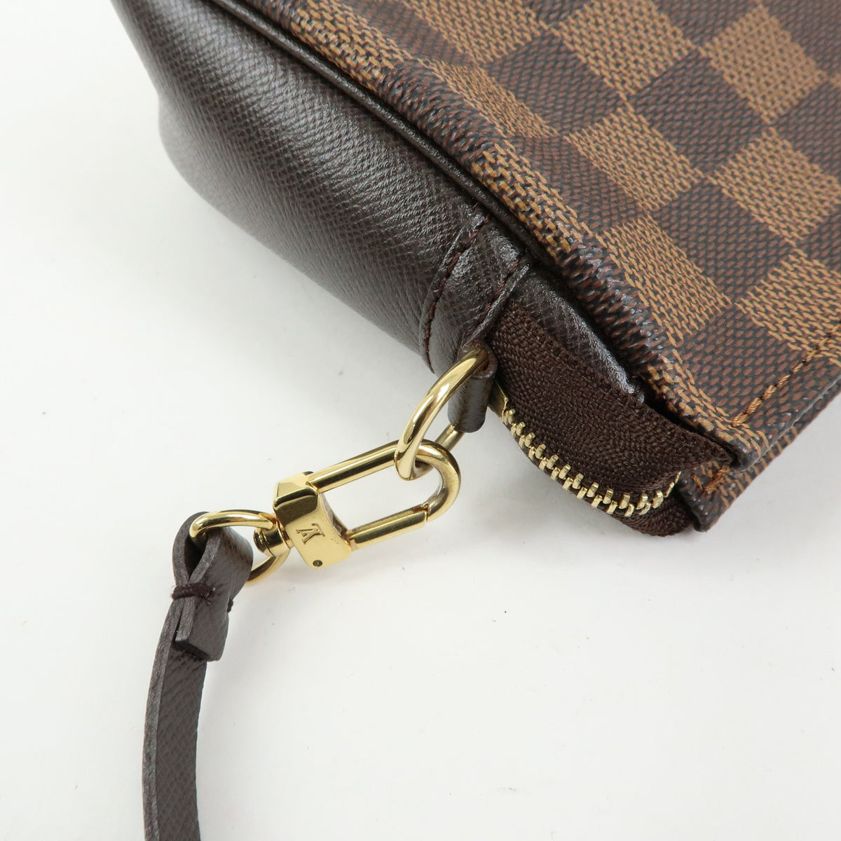 Louis Vuitton Trousse Make Up Damier Brown Canvas Clutche & Pouche Bag (Pre-Owned)
