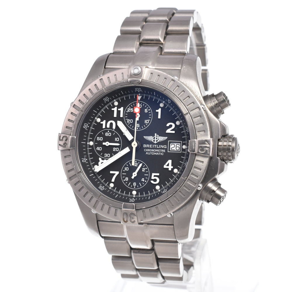 Breitling Avenger Ii Chronograph Automatic Stainless Steel Watch (Pre-Owned)