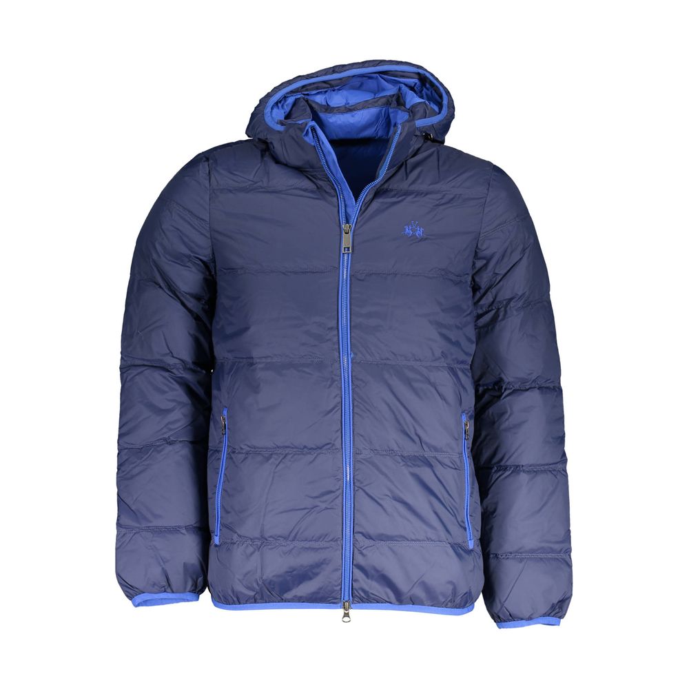 La Martina Blu Polyamide Men's Men's Jacket