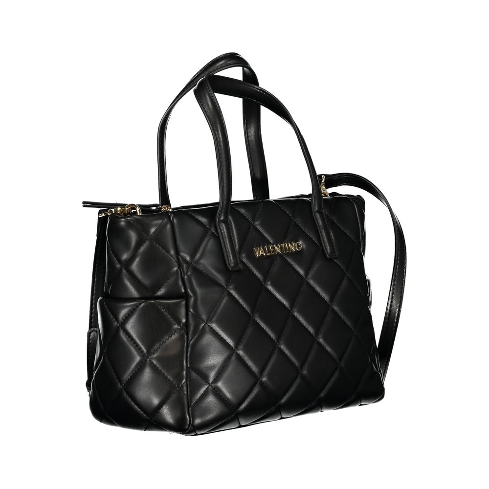 Mario Valentino Black Polyurethane Women's Women's Bag