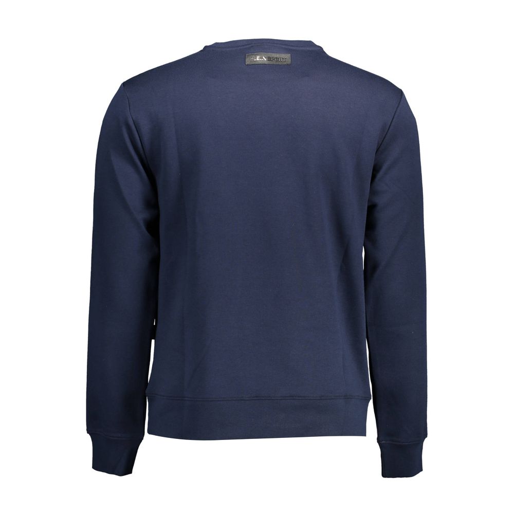 Plein Sport Blue Cotton Men's Men's Sweatshirt