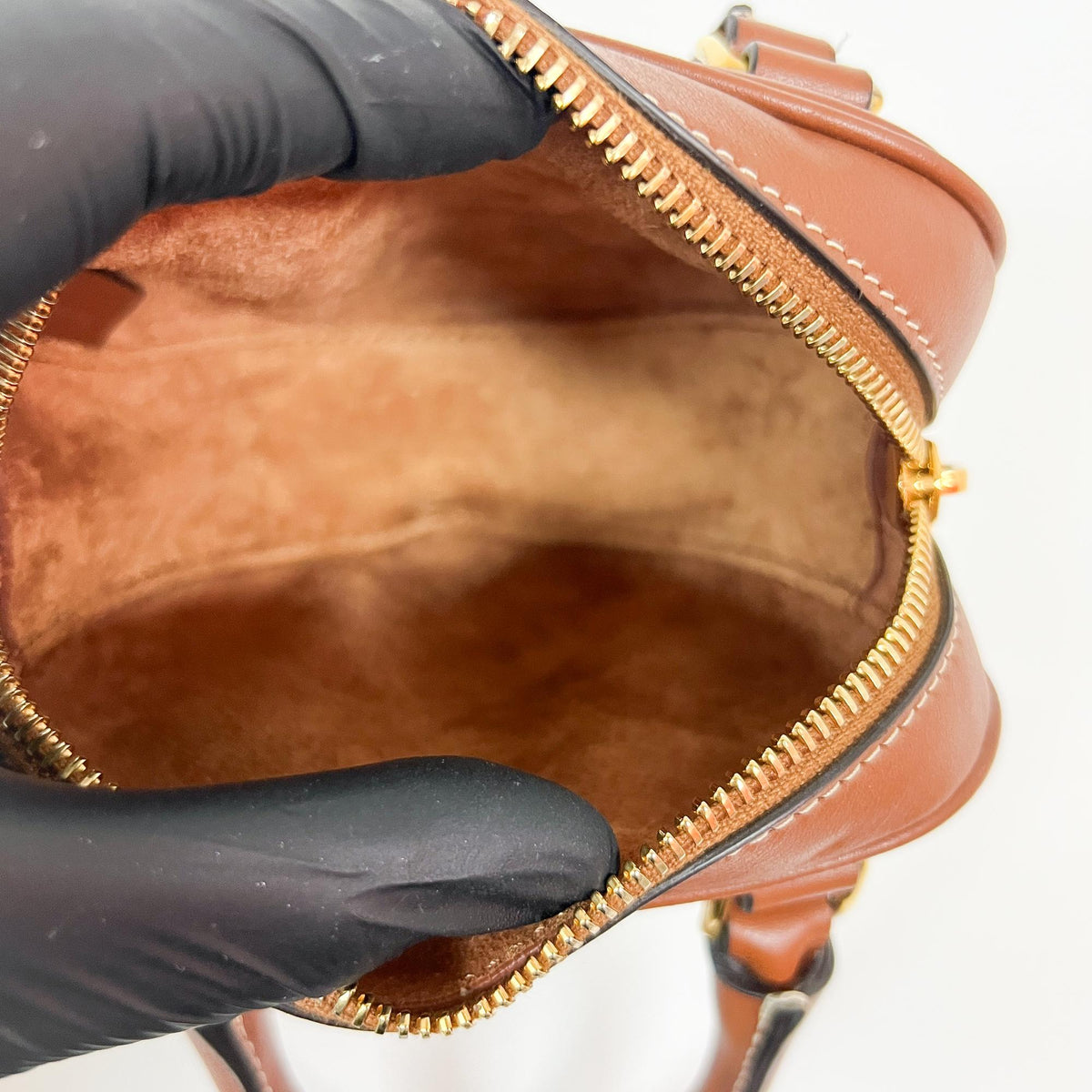 Celine Heart Leather Brown Calfskin Handbag (Pre-Owned)