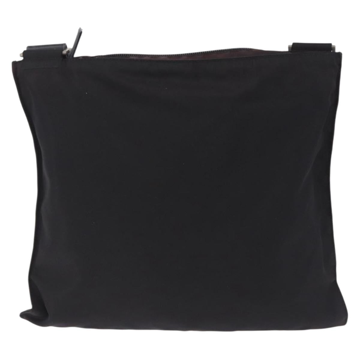 Prada Shoulder Tessuto Black Nylon Shoulder Bag Bag (Pre-Owned)