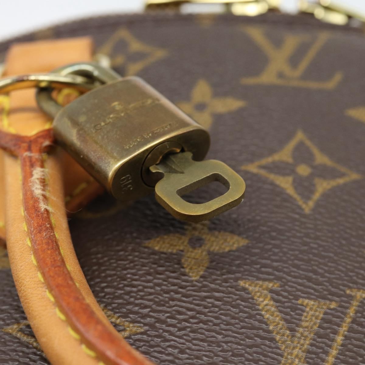 Louis Vuitton Alma Monogram Canvas Brown Canvas Handbag (Pre-Owned)