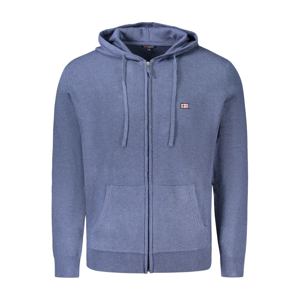 Norway 1963 Blue Polyamide Men Men's Cardigan