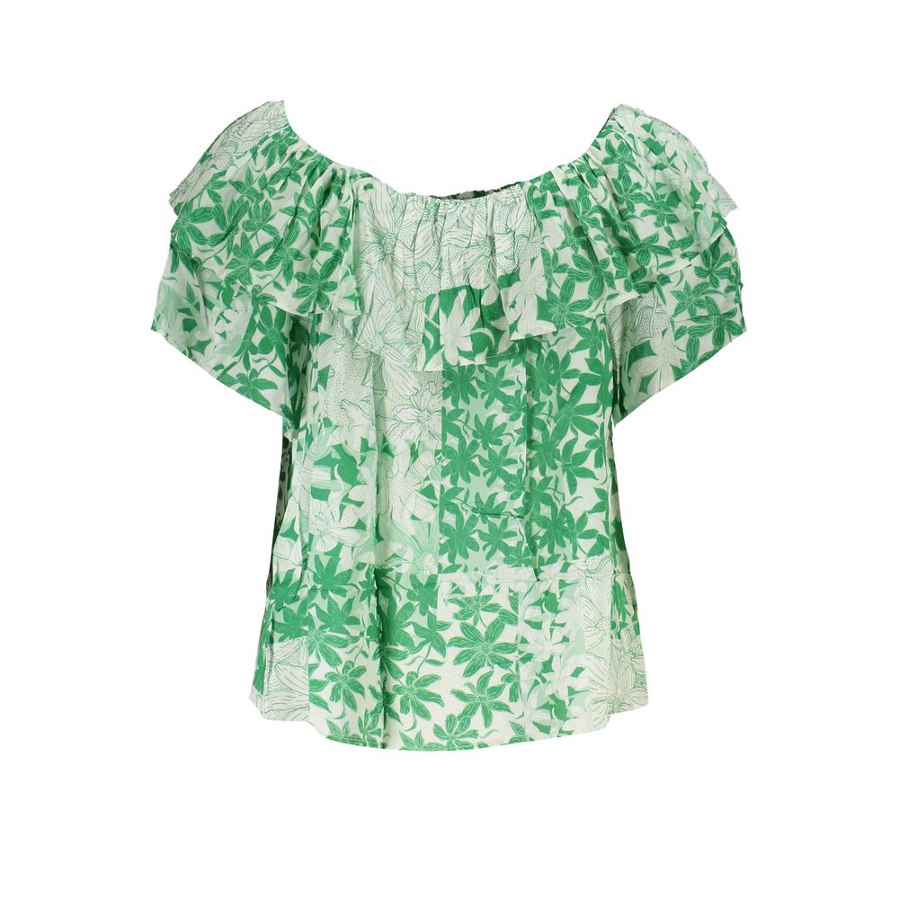 Desigual Verde Cotton Women Women's T-Shirt