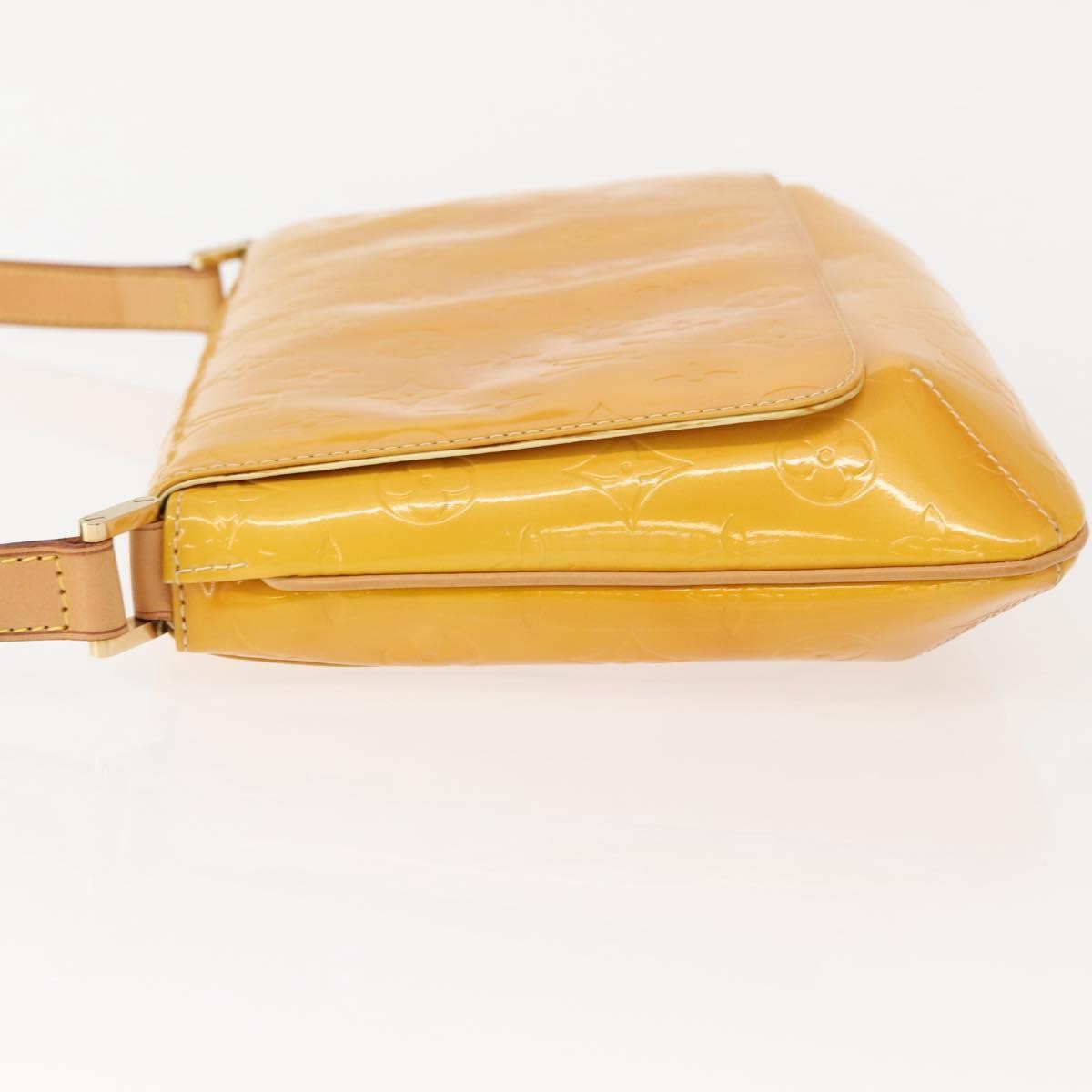 Louis Vuitton Thompson Street Monogram Vernis Yellow Patent_Leather Shoulder Bag Bag (Pre-Owned)