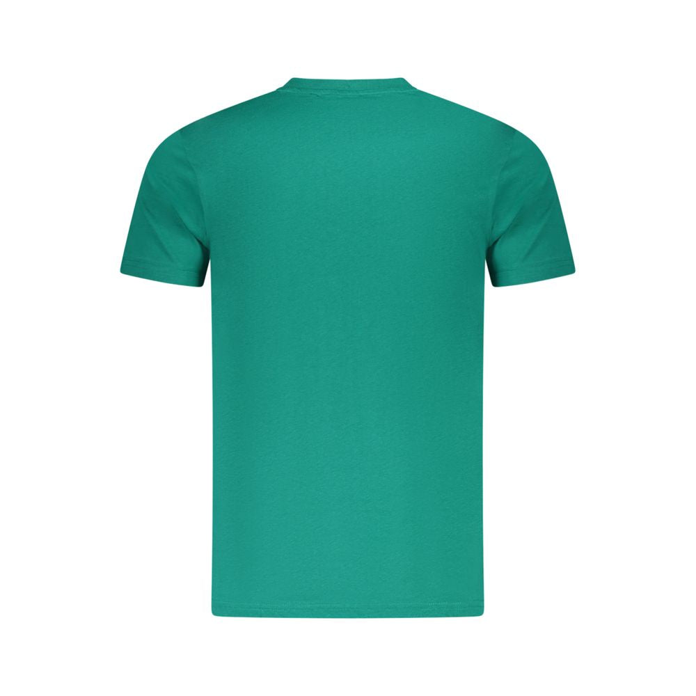 Cavalli Class Green Cotton Men Men's T-Shirt