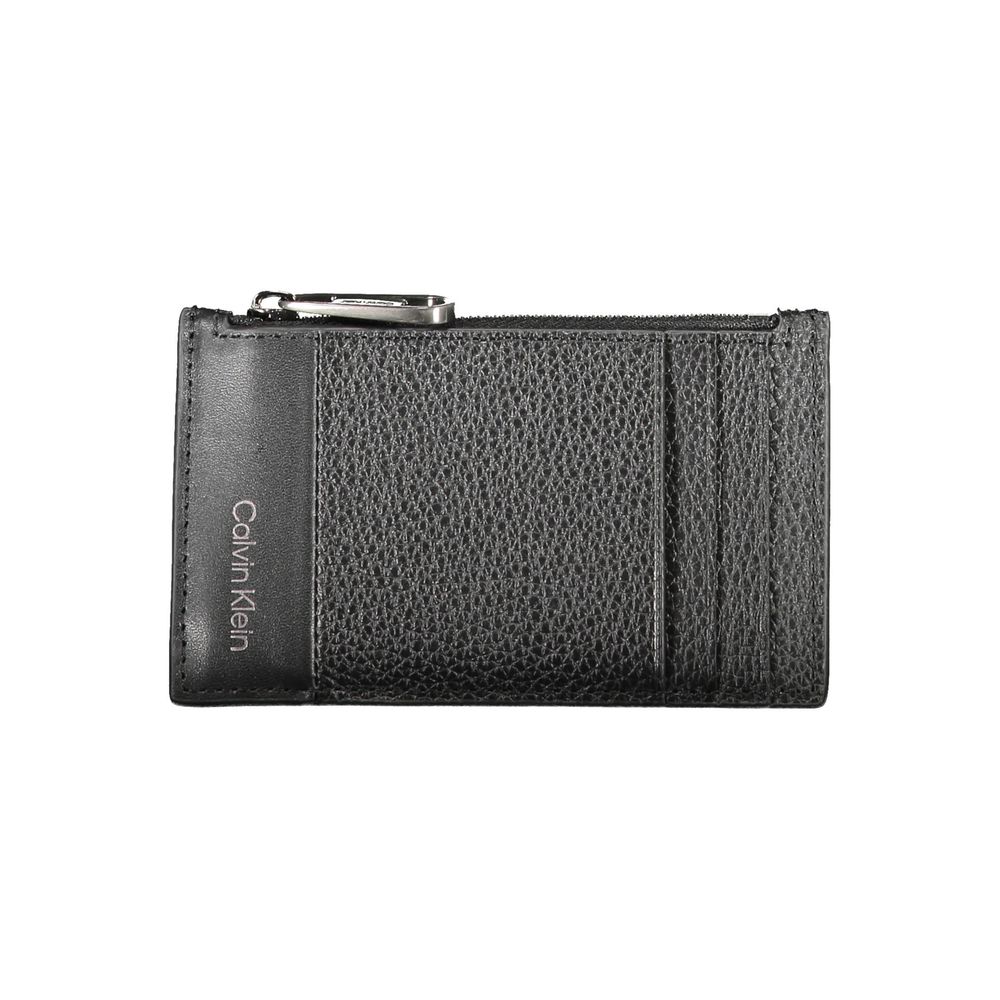 Calvin Klein Black Leather Men Men's Wallet