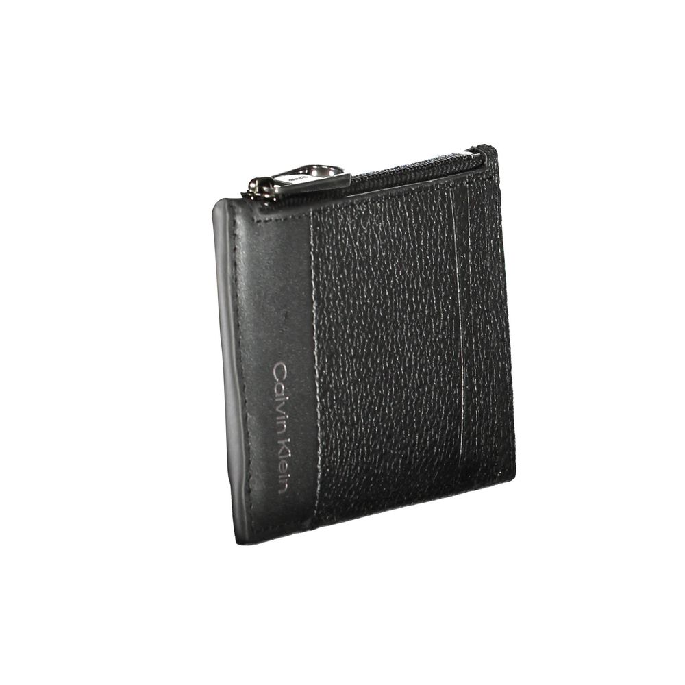 Calvin Klein Black Leather Men Men's Wallet
