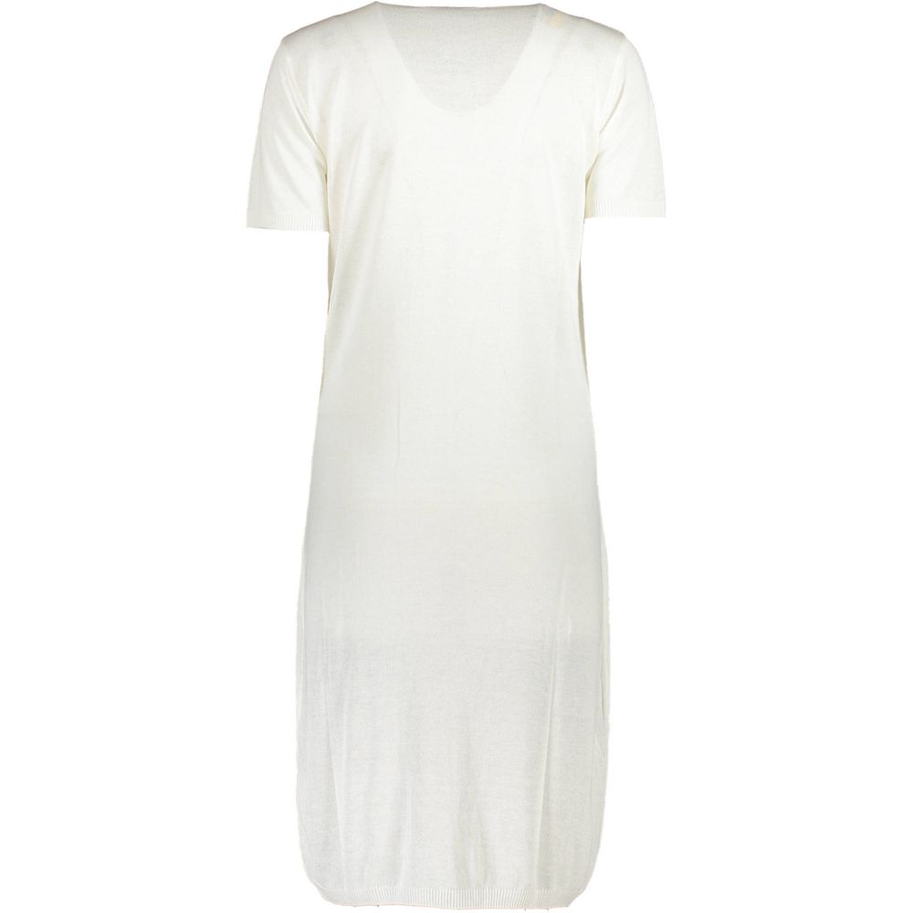 Cavalli Class Bianco Viscosa Women Women's Dress
