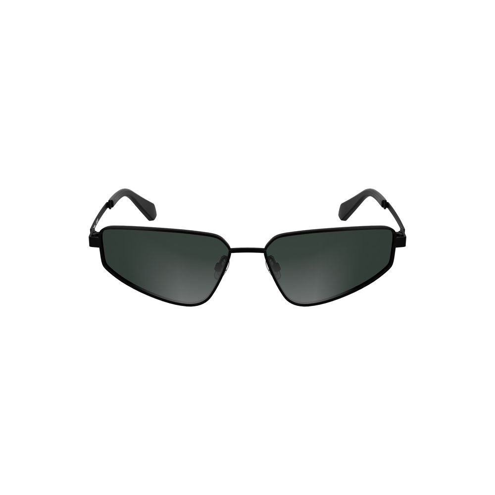 Calvin Klein Black Metal Women Women's Sunglasses