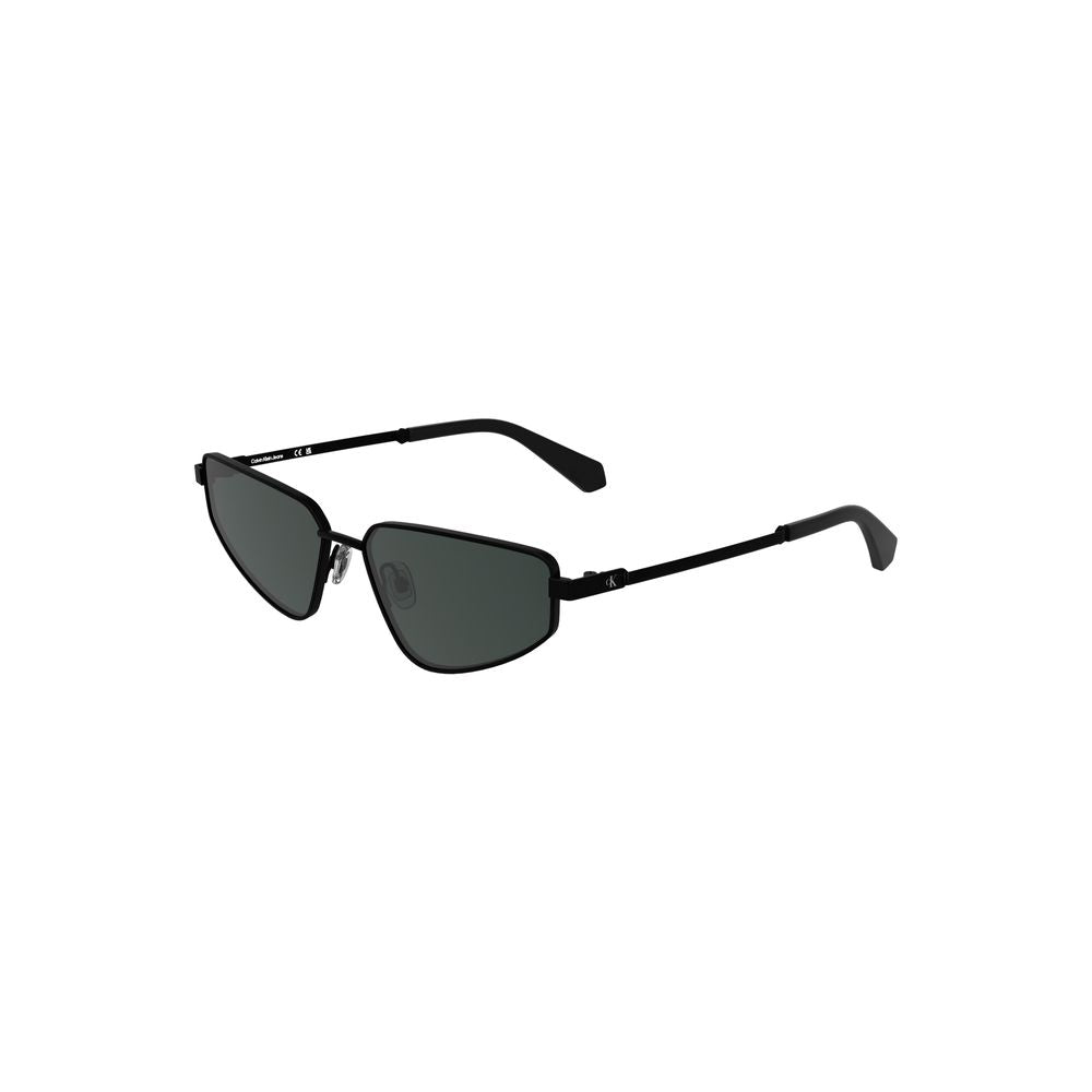 Calvin Klein Black Metal Women Women's Sunglasses