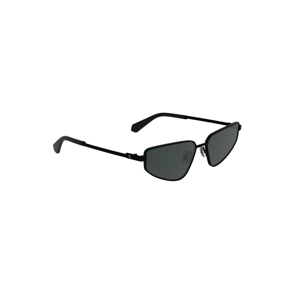 Calvin Klein Black Metal Women Women's Sunglasses