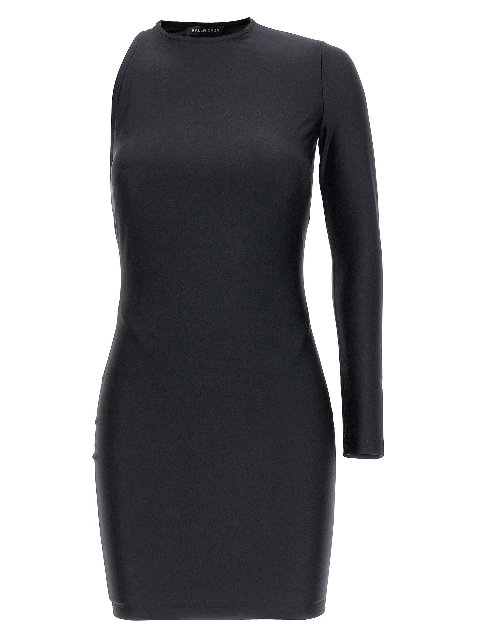 Balenciaga Women's Cut-Out One Shoulder Dress