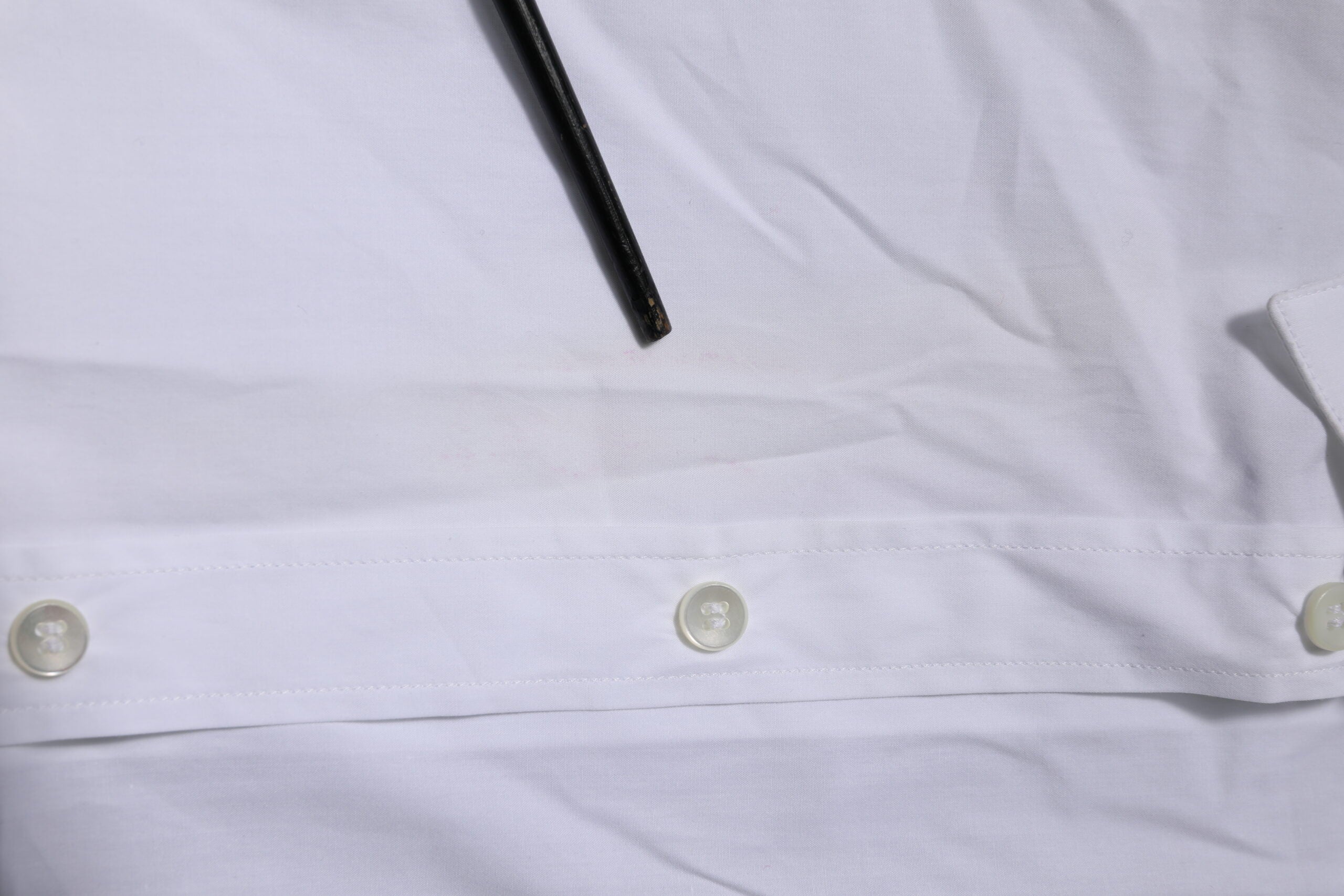 Dolce & Gabbana White Cotton GOLD Long Sleeves Formal Men's Shirt (Pre-Owned)
