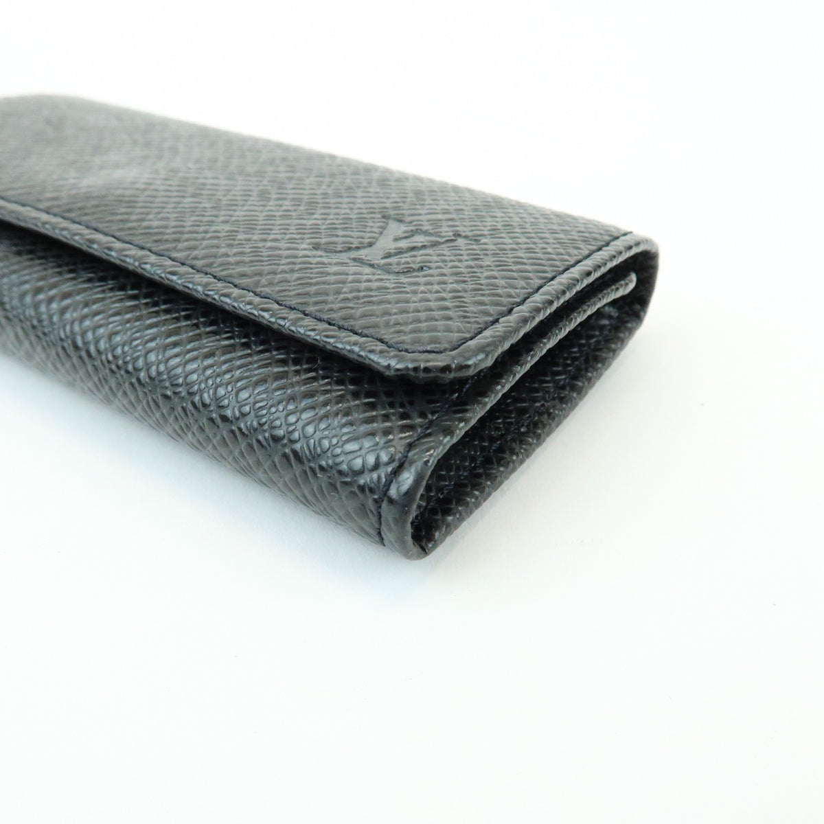 Louis Vuitton Multiclés 4 Cuir Verni Black Leather Wallets Accessory (Pre-Owned)