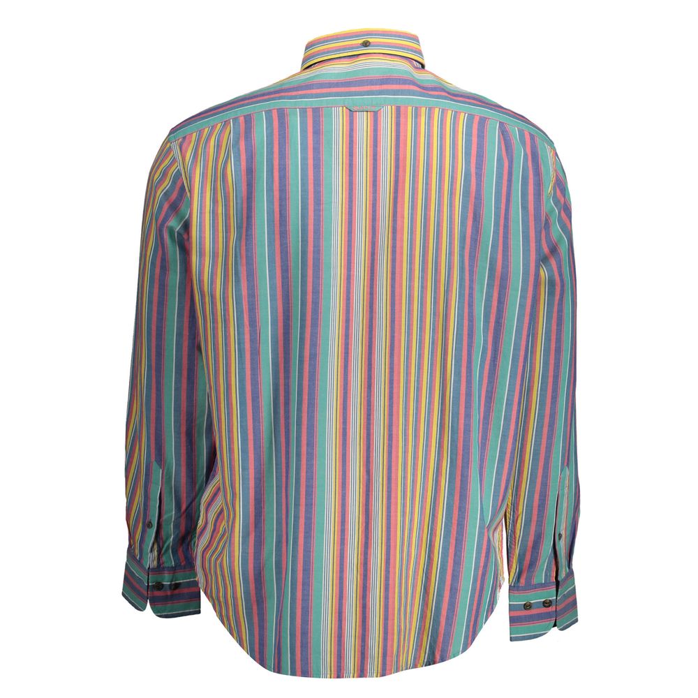 Gant Azzurro Cotton Men Men's Shirt