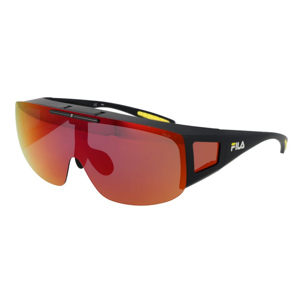 Fila Black Plastic Men's Sunglasses